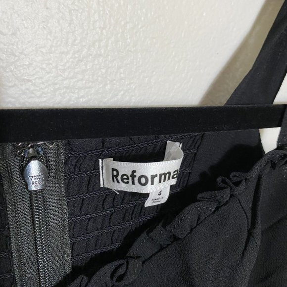 Reformation Christine Dress - Black - Picture 8 of 12